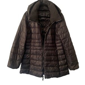 Andrew Marc dark grey light Quilted Jacket